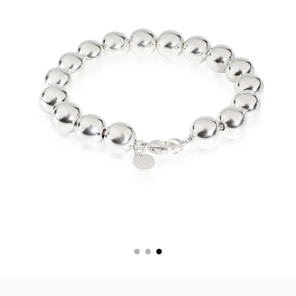Tiffany Hardwear Ball Bracelet Silver 10mm